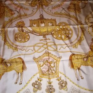 Authentic HERMES/ Paris silk scarf
